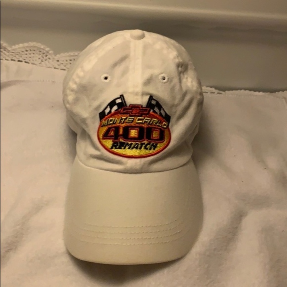 2002 NASCAR Chevrolet Monte Carlo 400 "Rematch" souvenir hat